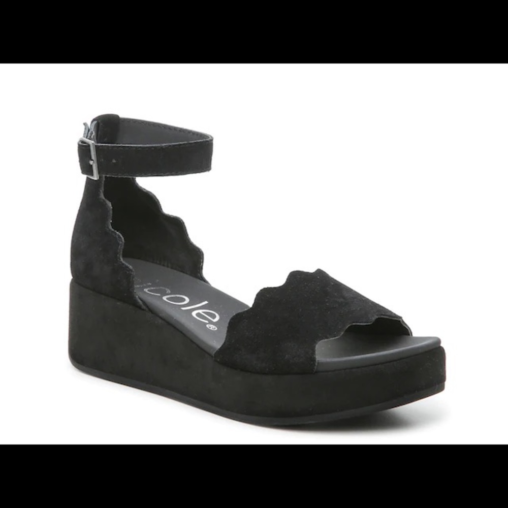Nicole Kampa Wedge Platform Sandal